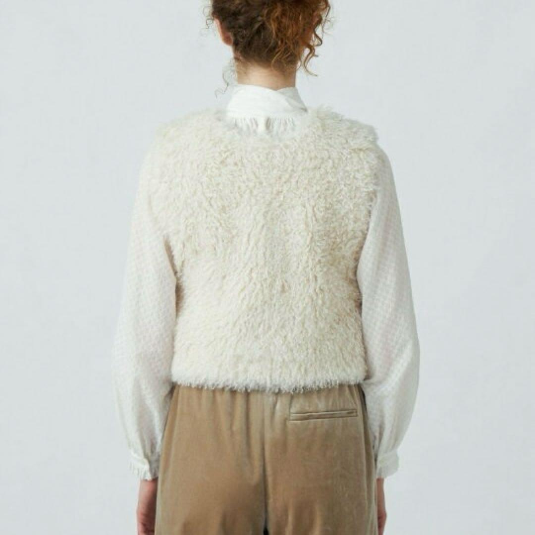 【極美品】Ballsey ボールジィ プードルファー Vネックベスト