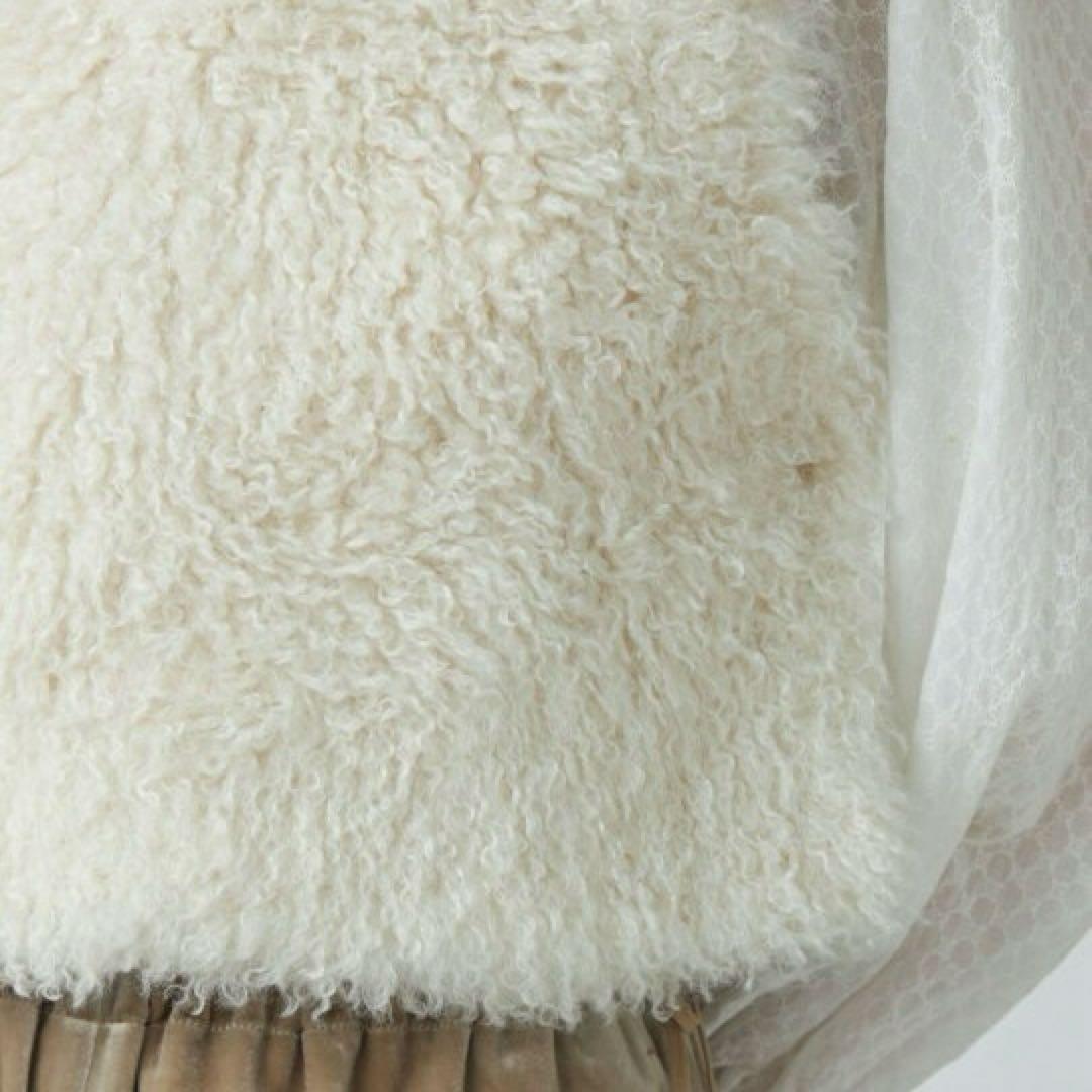 【極美品】Ballsey ボールジィ プードルファー Vネックベスト