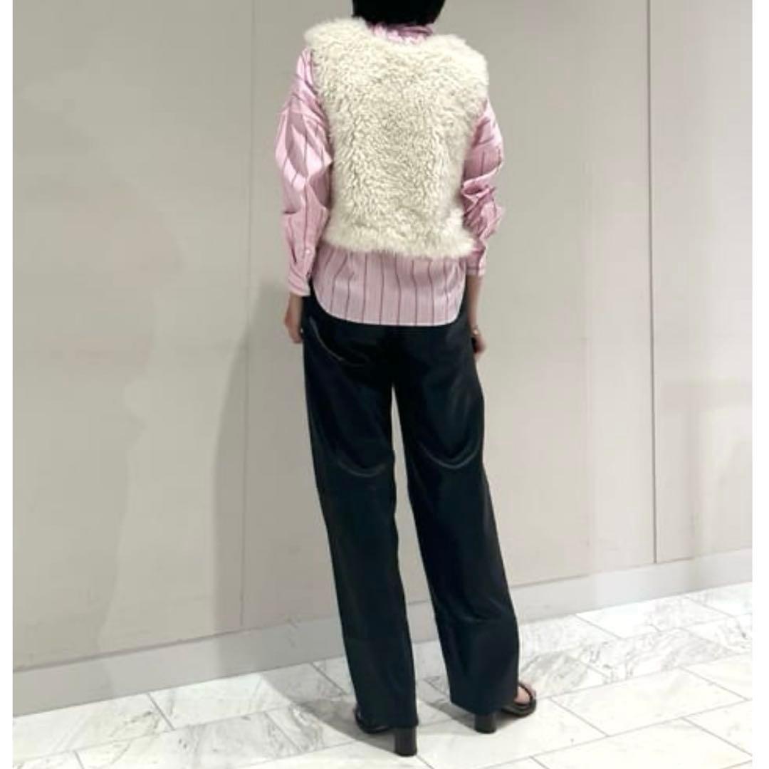 【極美品】Ballsey ボールジィ プードルファー Vネックベスト