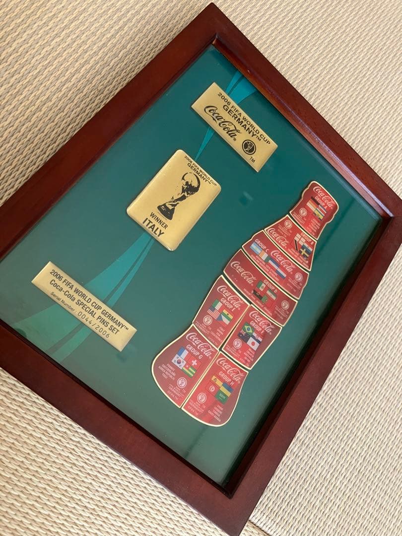 激レア　2006ＦＩＦＡ　ＷＯＲＬＤＣＵＰ　コカコーラピンズセット