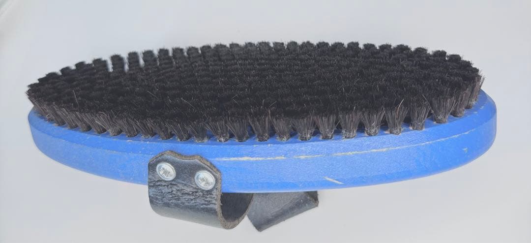 HOLMENKOL オーバルブラシ スチール 馬毛 2点セット 中古