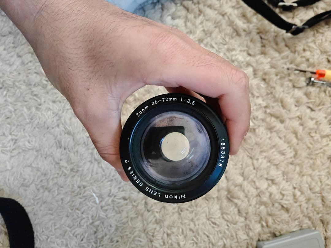 Nikon F2 ジャンク+36-72mm付き