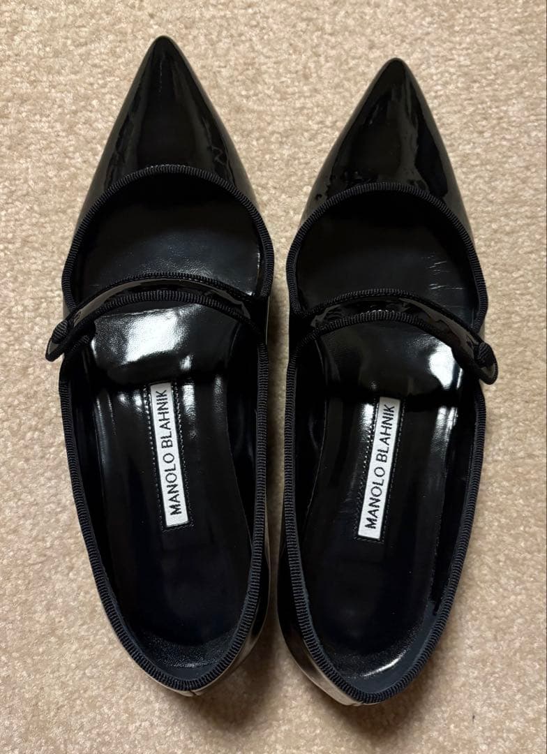 マノロブラニク　メリージェーン現行品　36サイズ