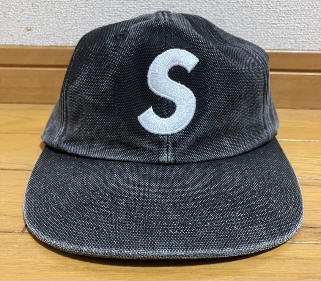 帽子 Supreme Canvas S Logo 6-Panel Cap 25FW