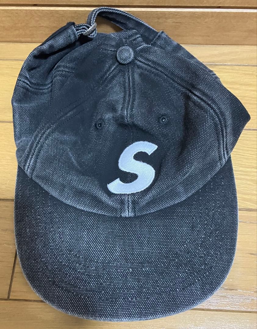 帽子 Supreme Canvas S Logo 6-Panel Cap 25FW