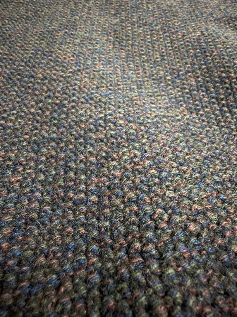 値下ok新品 crepuscule wool kanoko halfzip 2