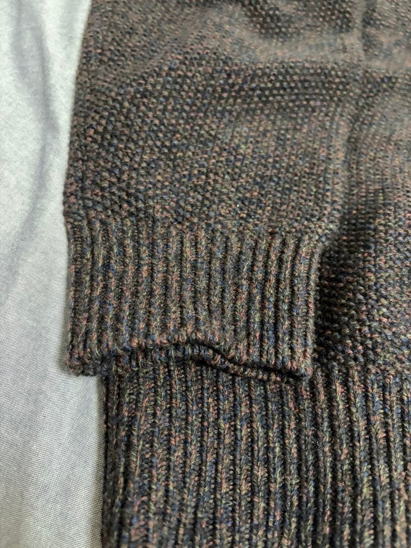 値下ok新品 crepuscule wool kanoko halfzip 2