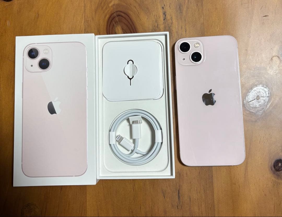 iPhone 13 128GB ピンク、バッテリー最大容量86%