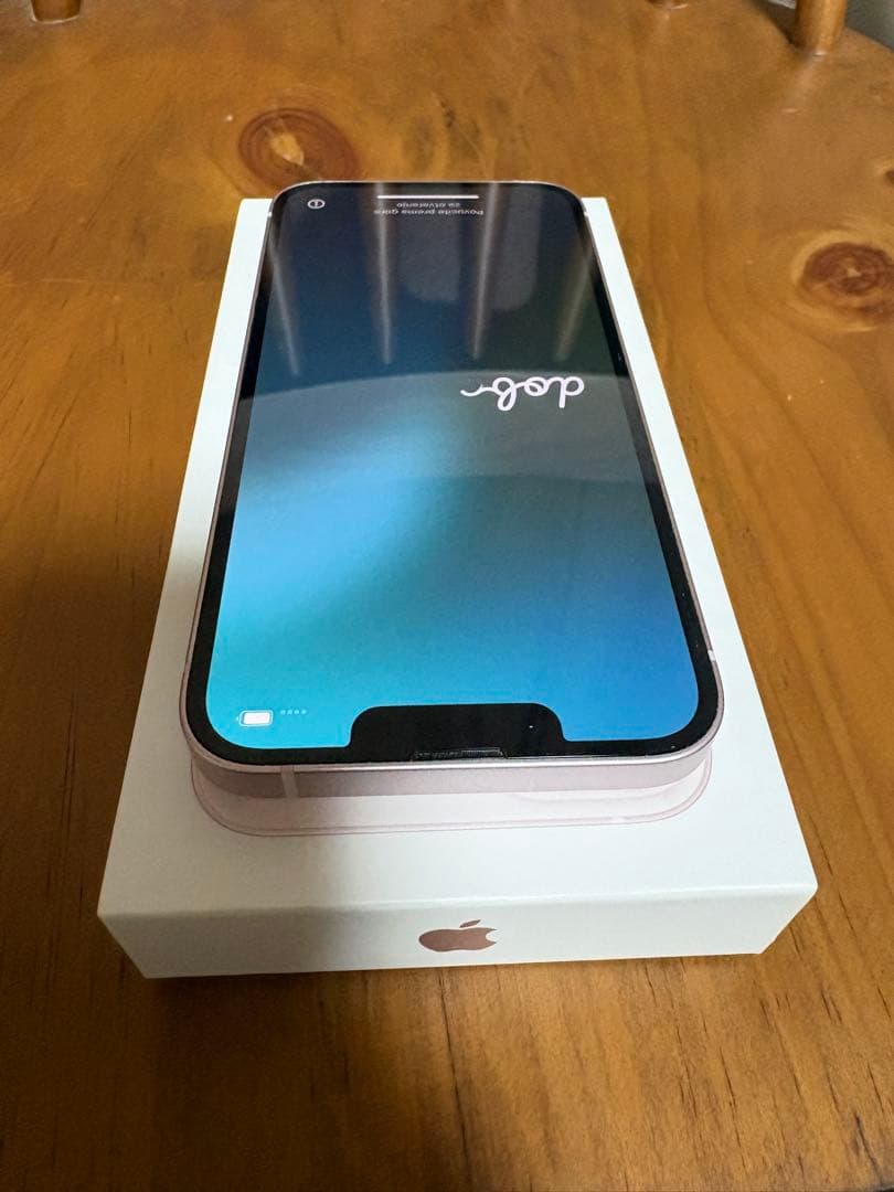 iPhone 13 128GB ピンク、バッテリー最大容量86%