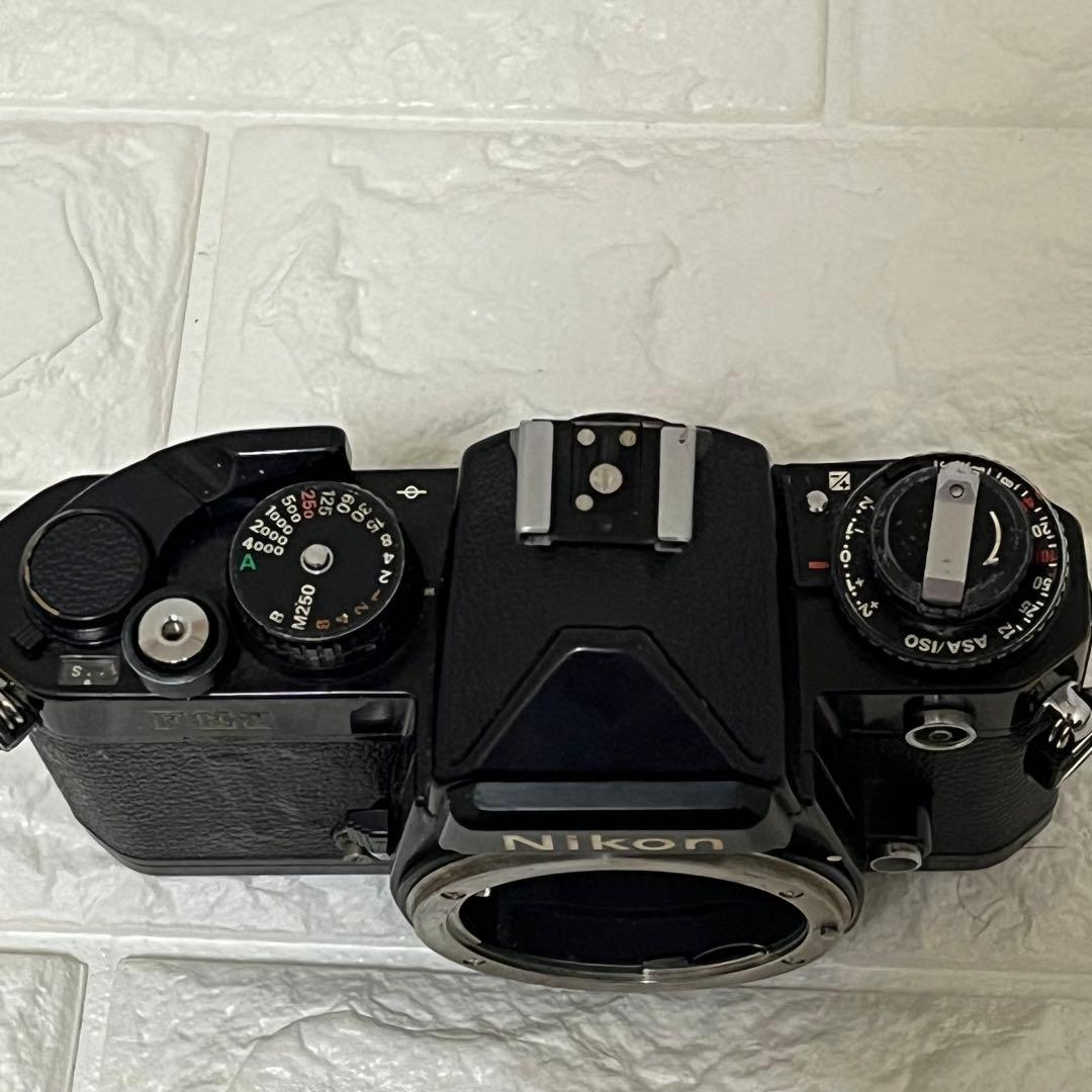 Nikon ニコンFE2 フィルムカメラ ブラックボディ【動作未確認】