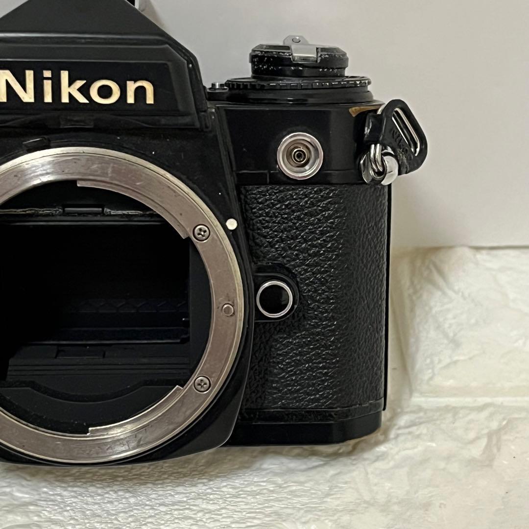 Nikon ニコンFE2 フィルムカメラ ブラックボディ【動作未確認】