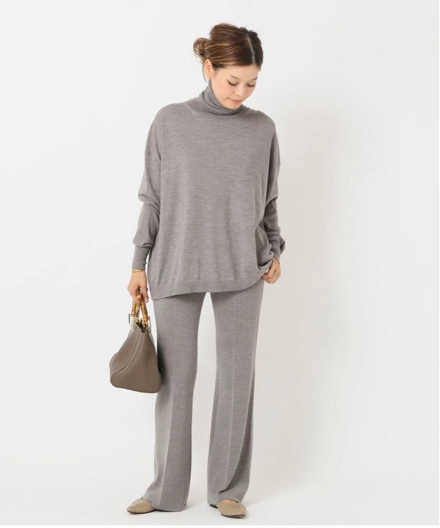 新品未使用DeuxiemeClasse refindパンツ　ニットパンツ　36