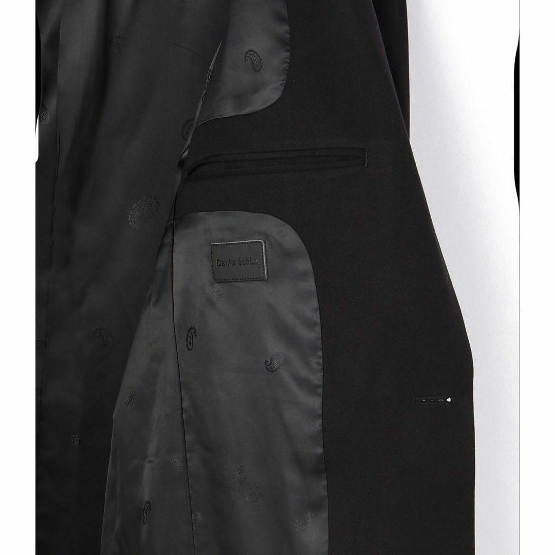 新品　DankeSchon/ ダンケシェーン／テーラードジャケット　ブラック　M