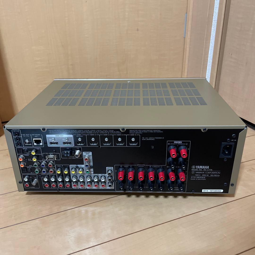 #876ヤマハ AVレシーバー ネットワーク RX-V775