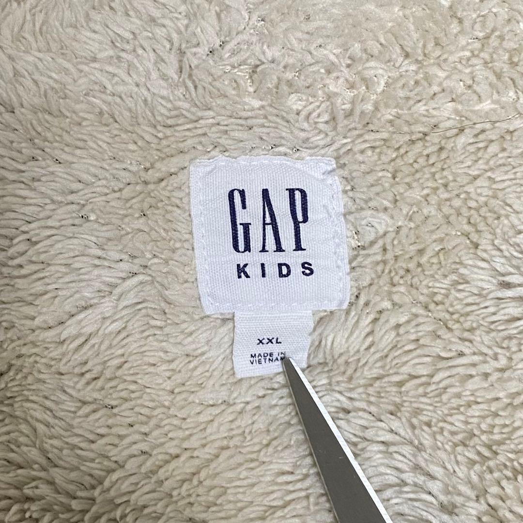 y2k GAP フルジップ パーカー 迷彩 平成ギャル グランジ 裏ボア