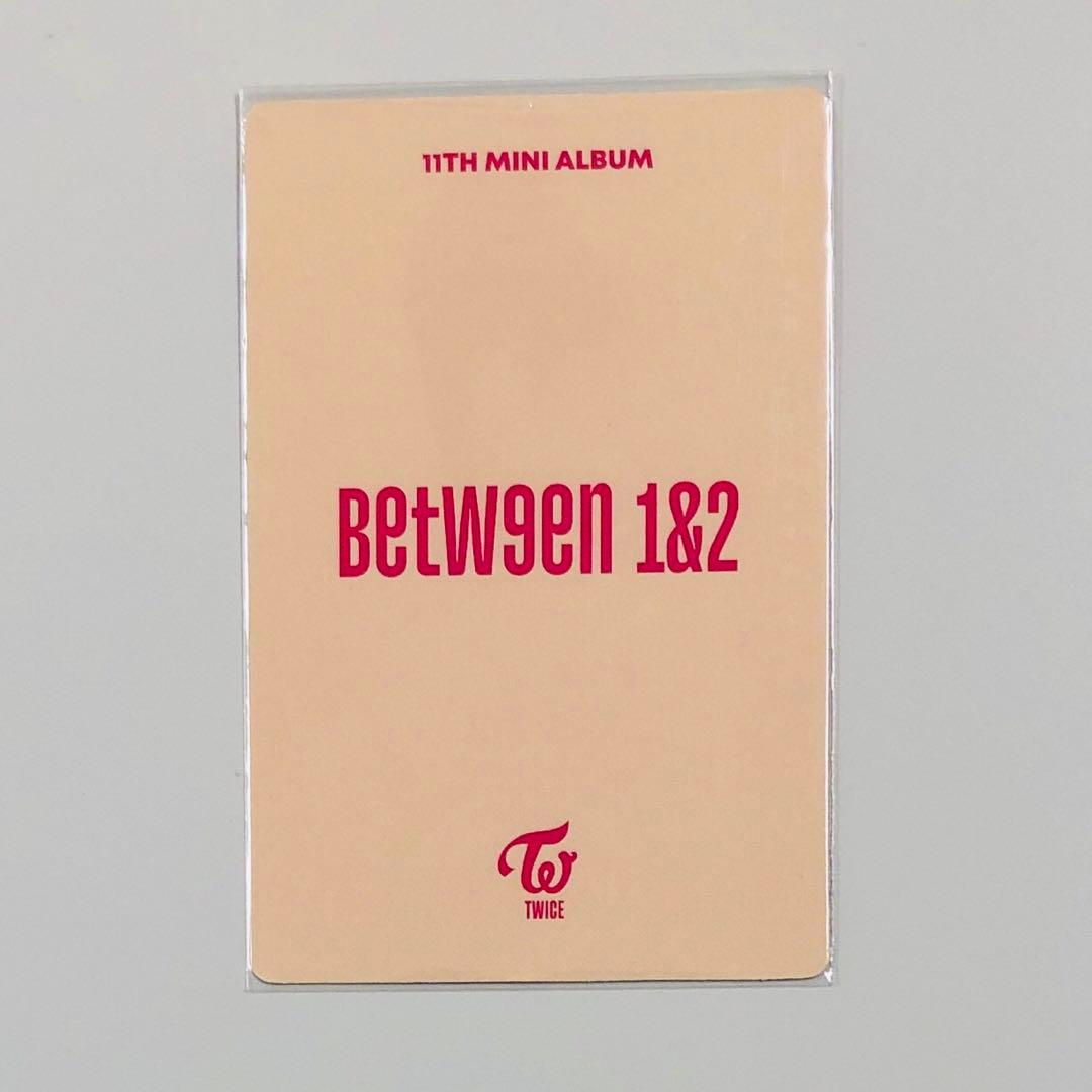TWICE サナ between 1&2 トレカ 公開収録 サノク