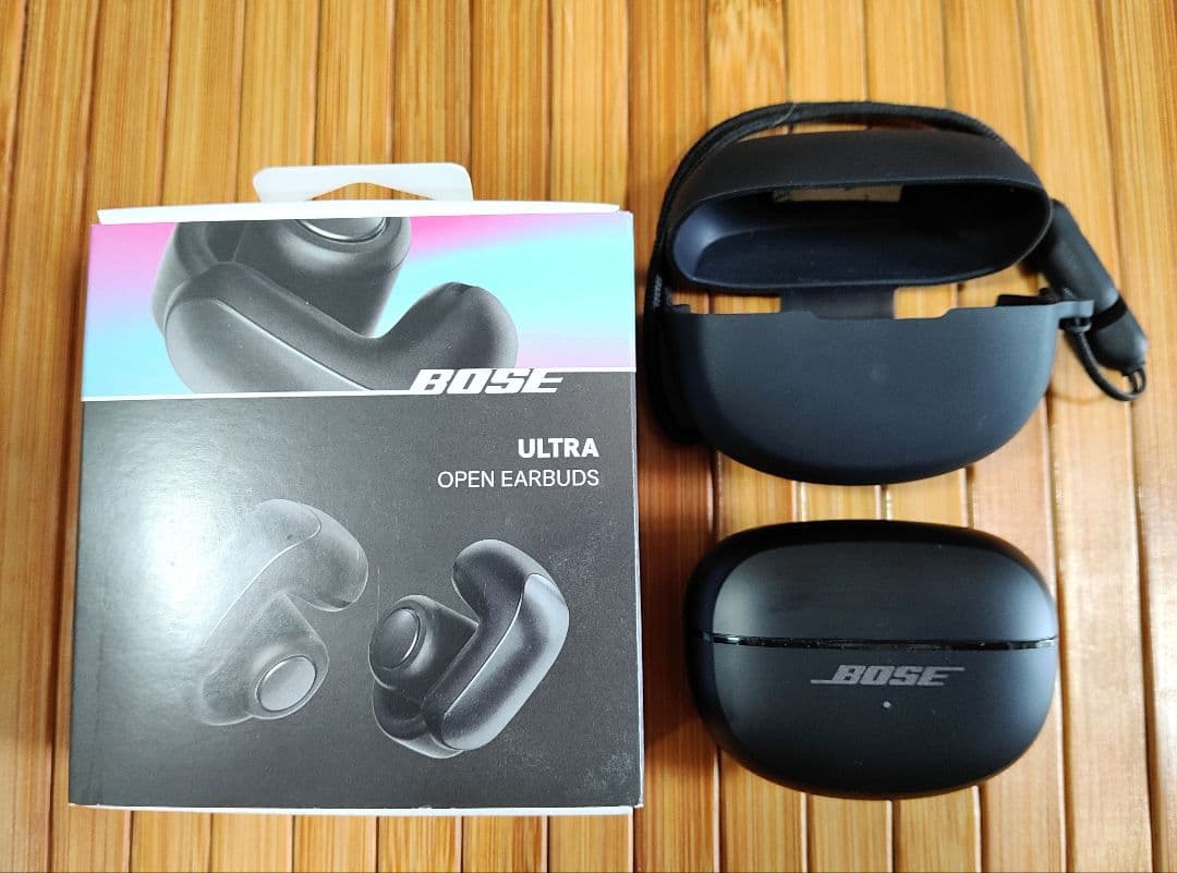 【美品】BOSE ULTRA OPEN EARBUDS　＋ 専用ソフトケース