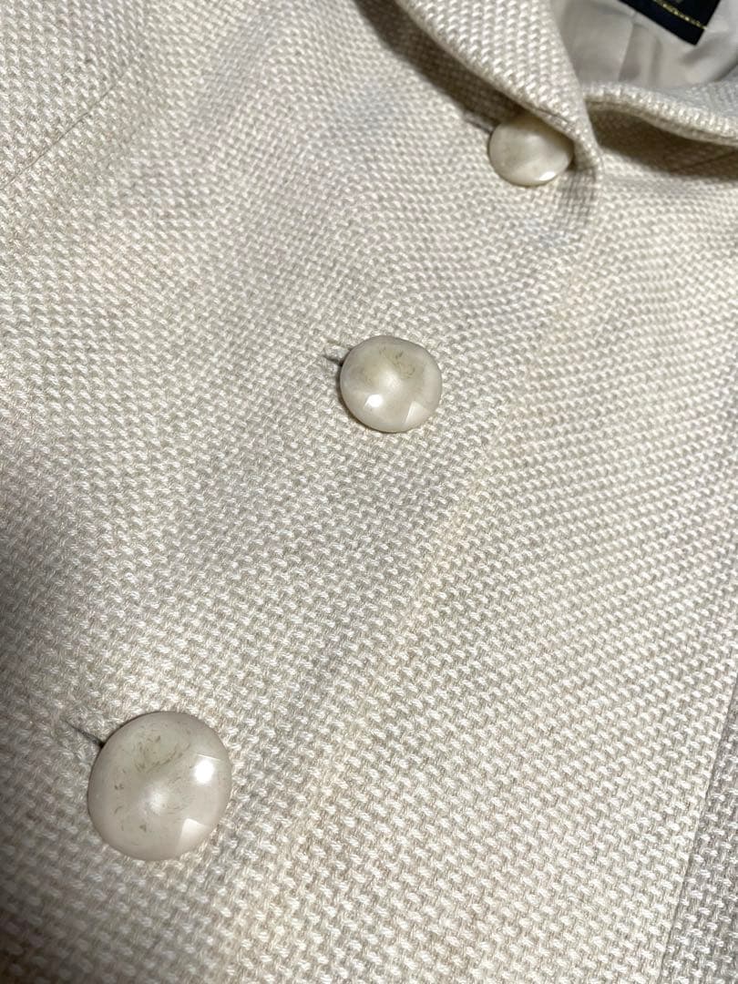 レリアン　ロロピアーナカシミ100%高級コート　大きいサイズ１3号