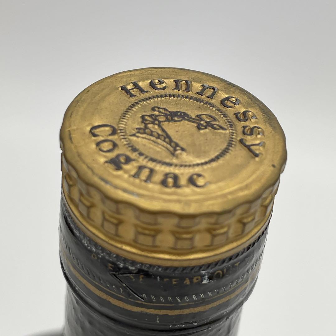 ヘネシー　金キャップ　グリーンボトル　ブランデー　XO