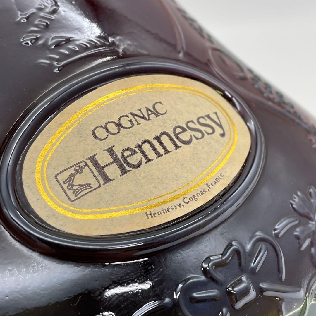 ヘネシー　金キャップ　グリーンボトル　ブランデー　XO