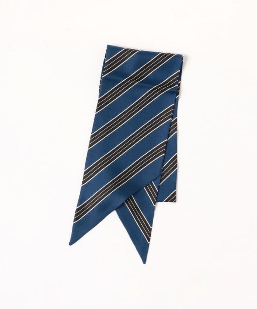 Brilla per il gusto シルク ストライプ スカーフ ブリッラ