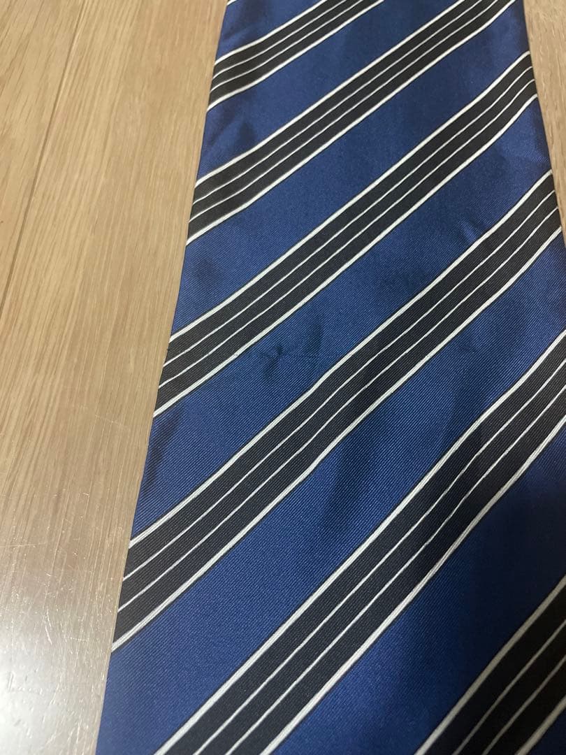 Brilla per il gusto シルク ストライプ スカーフ ブリッラ