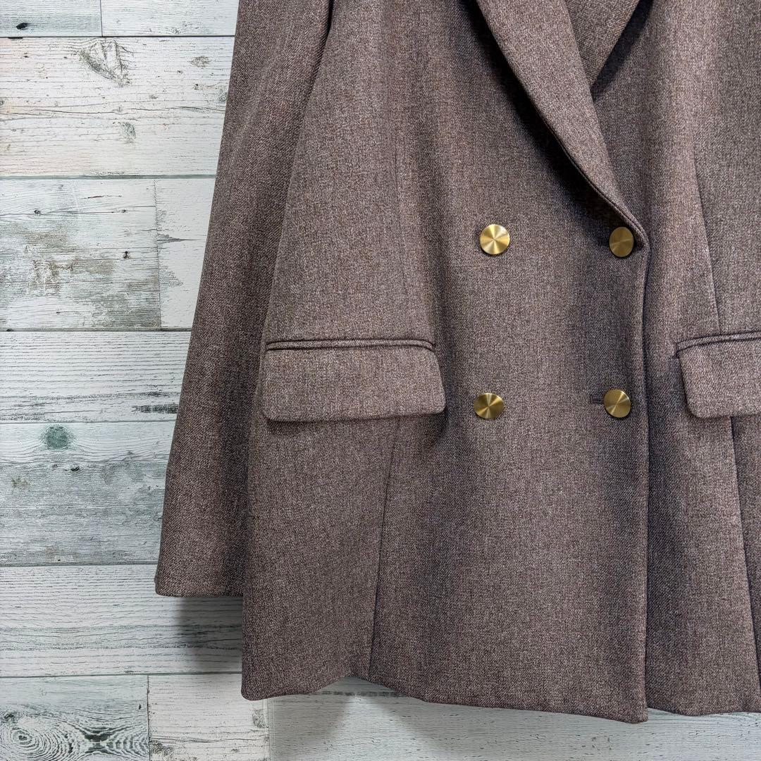 24年モデル　ナチュラルビューティーベーシック　ダブルブレストボクシージャケット