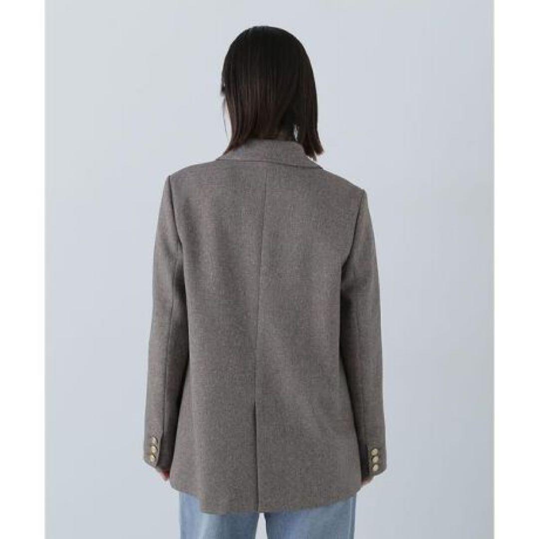 24年モデル　ナチュラルビューティーベーシック　ダブルブレストボクシージャケット