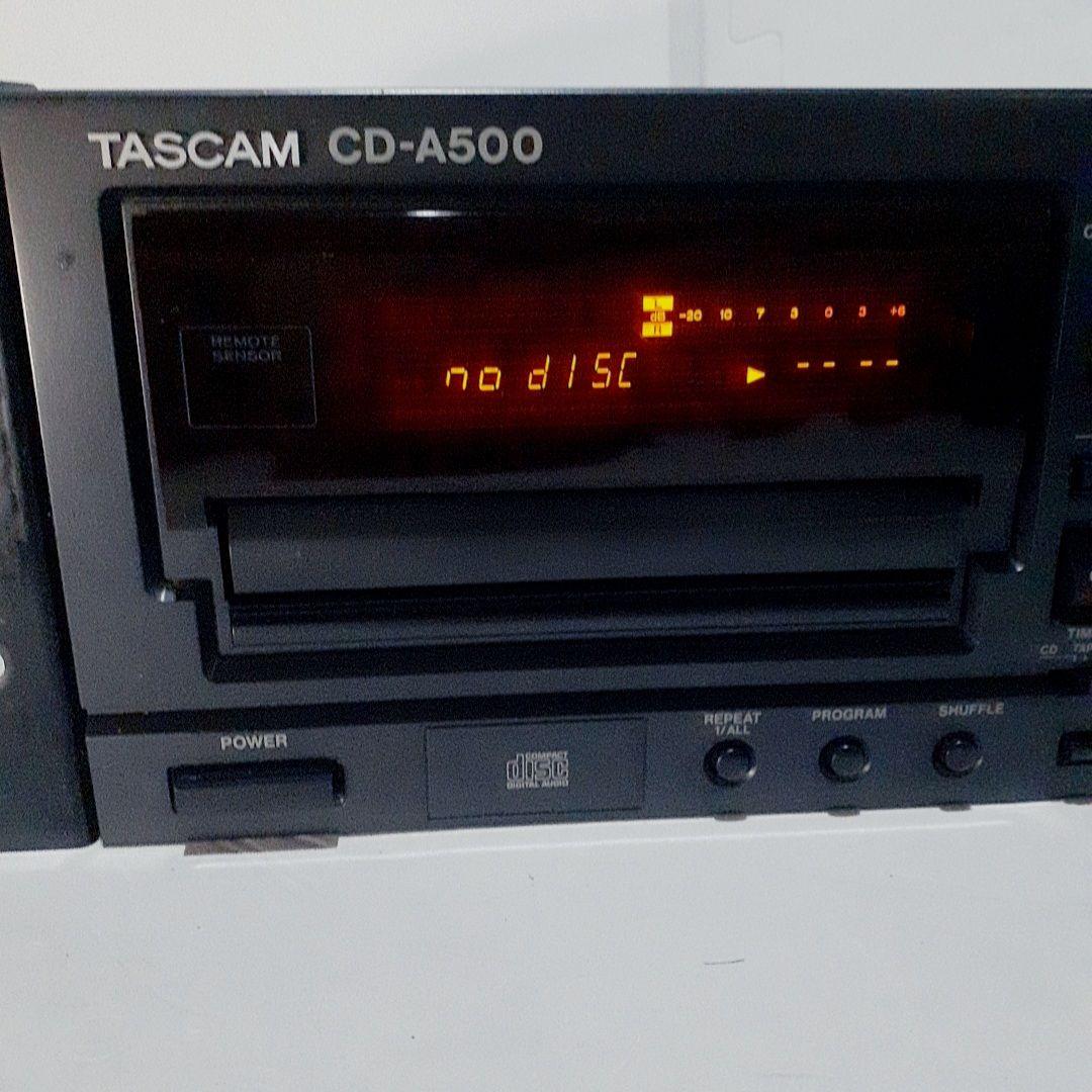 TASCAM CD-A500 CDカセットプレーヤー