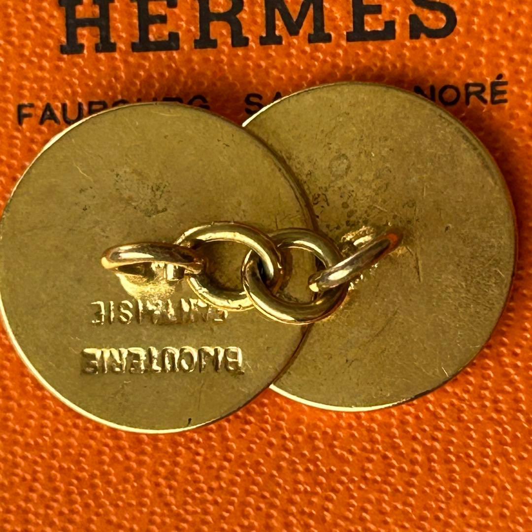 HERMESエルメス　カフリンクス　セリエ　ゴールド　片方