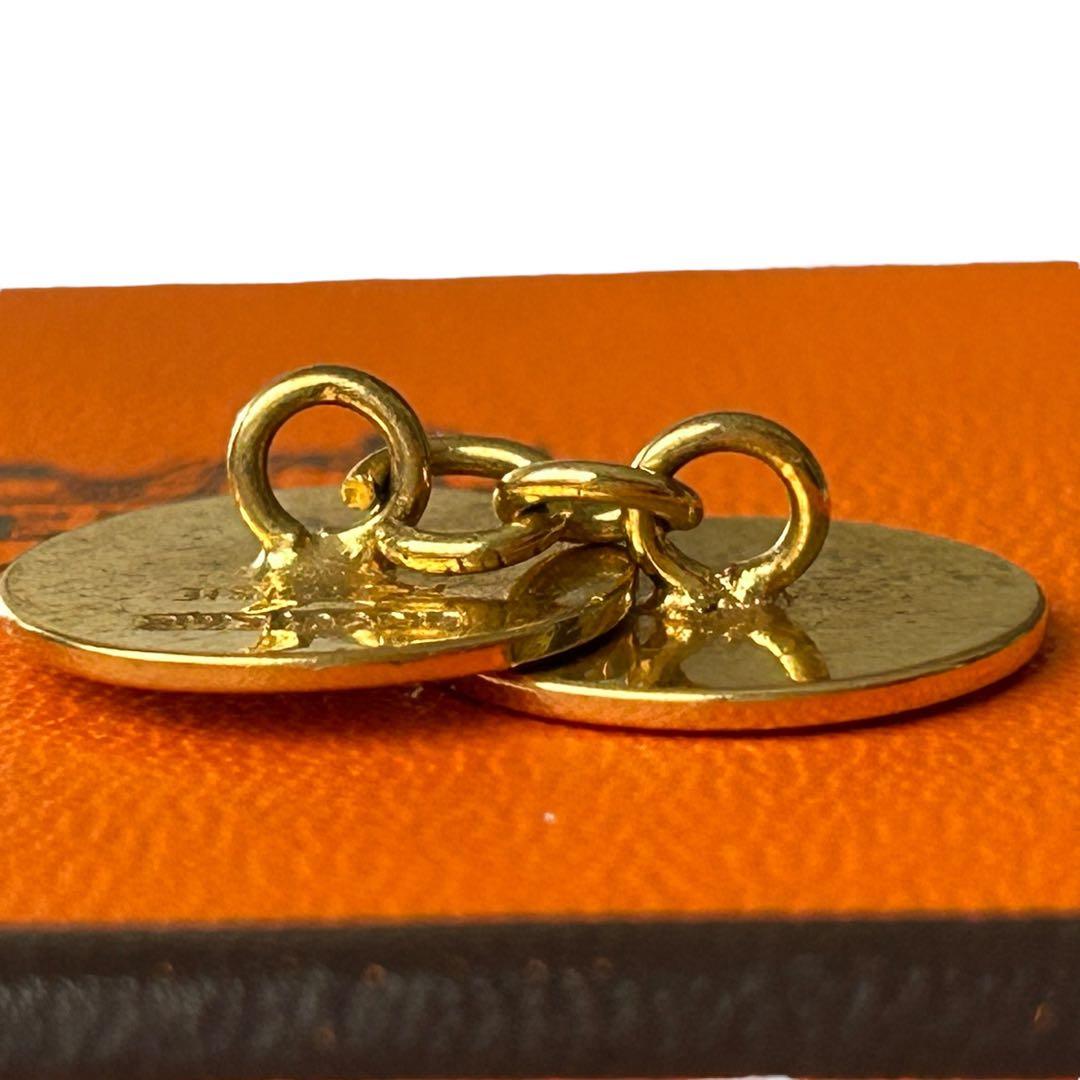 HERMESエルメス　カフリンクス　セリエ　ゴールド　片方