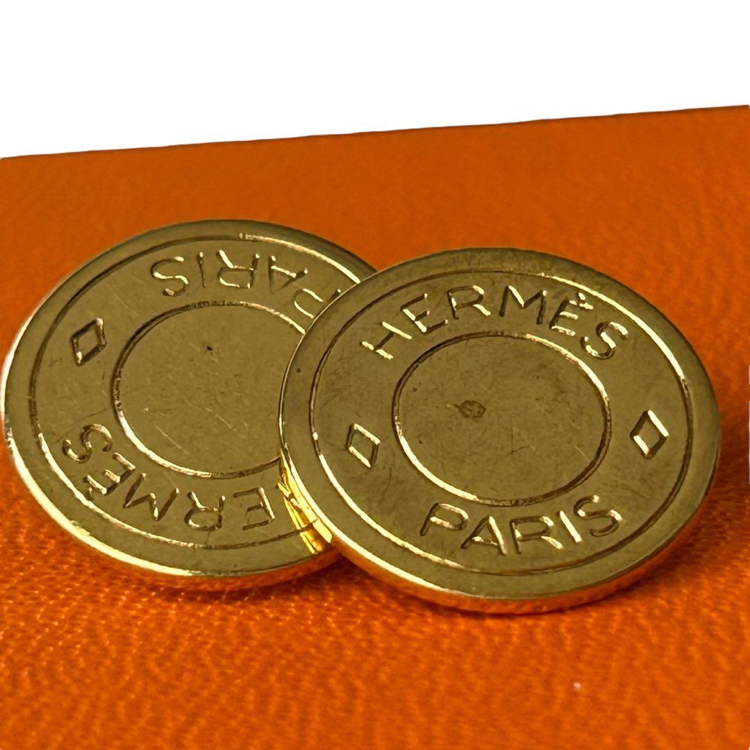 HERMESエルメス　カフリンクス　セリエ　ゴールド　片方