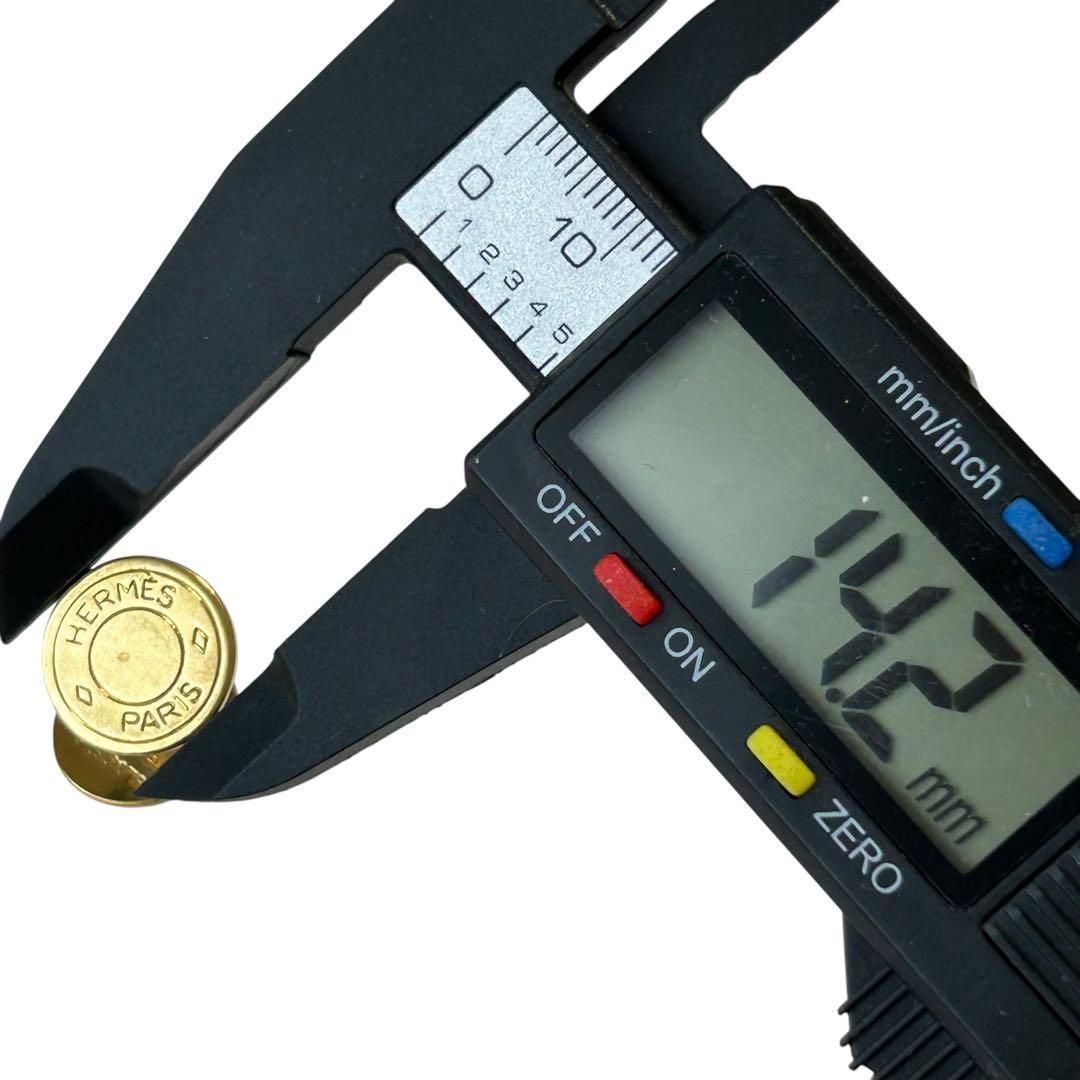 HERMESエルメス　カフリンクス　セリエ　ゴールド　片方