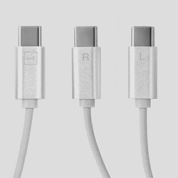 ☆ km5 Lightwear Headphones ホワイト HP1-001W