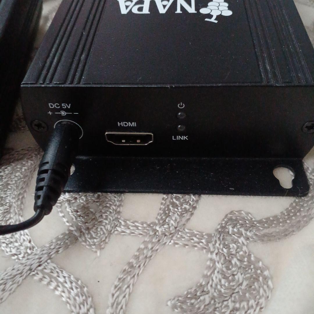 NAPA HDMI CAT5e Extender　　※2個セット　RXとTX