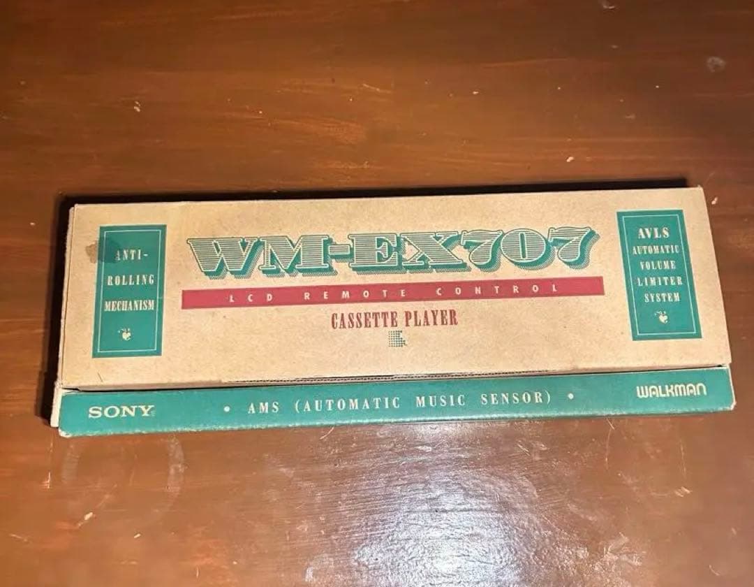 ポータブルプレーヤー WALKMAN WM-EX707