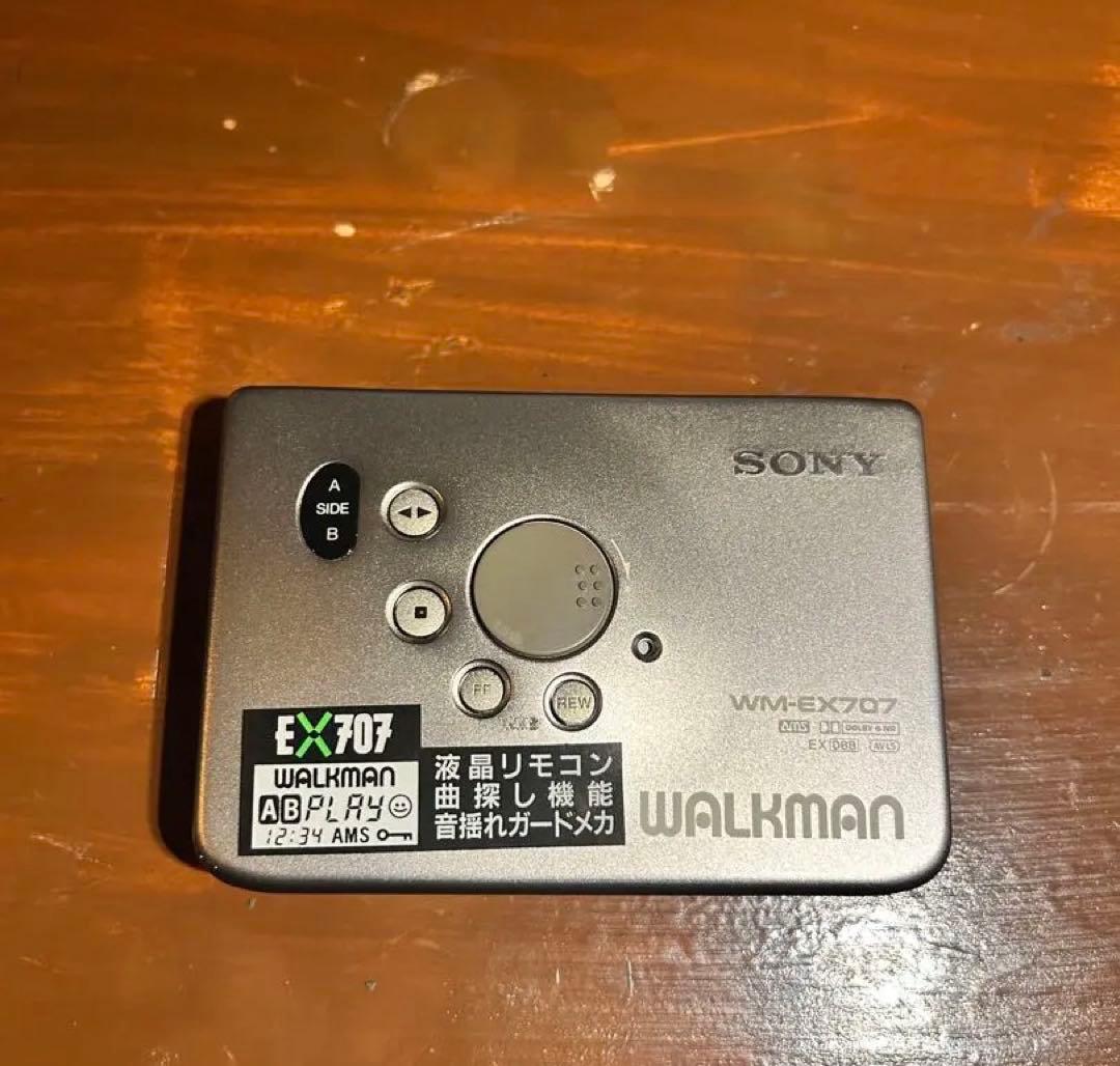 ポータブルプレーヤー WALKMAN WM-EX707