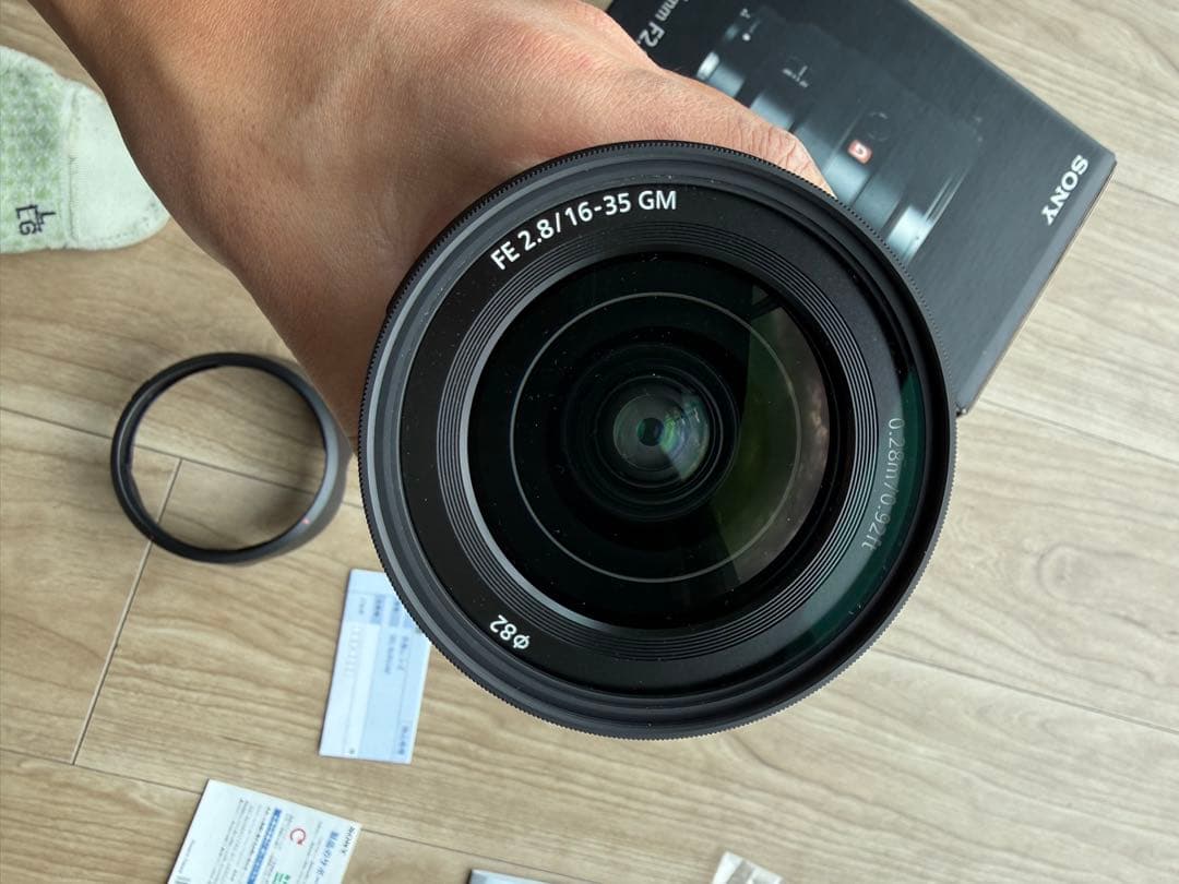 SONY16-35mm F2.8 GM（SEL1635GM）美品 プロテクター付
