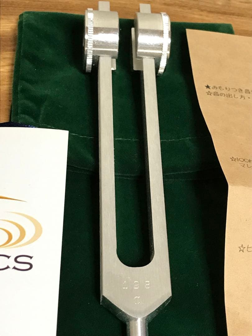 バイオソニック社　ハイグレード オットー　チューナー　128Hz　音叉