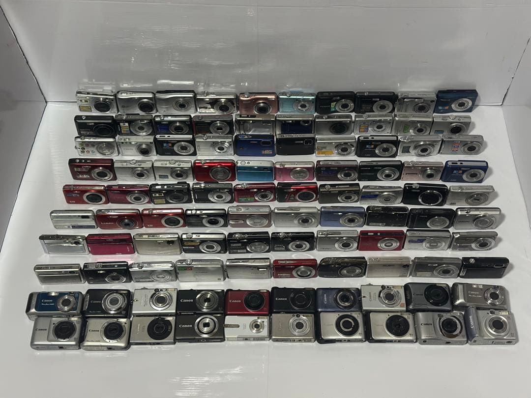 (3万円引き可能)100台 デジタルカメラ まとめ 《ジャンク》①