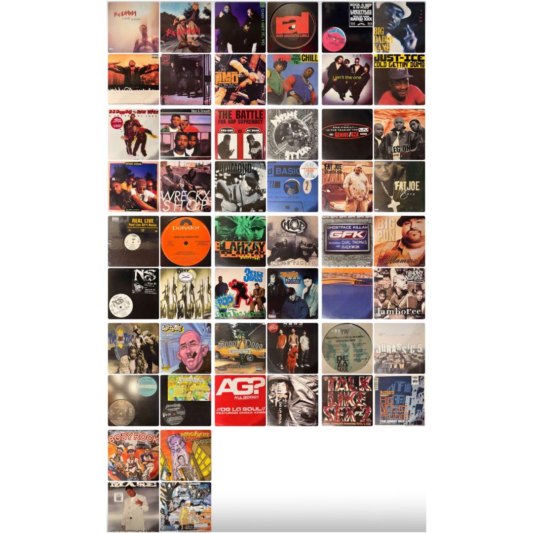 HIPHOP クラシック レコード52枚セット