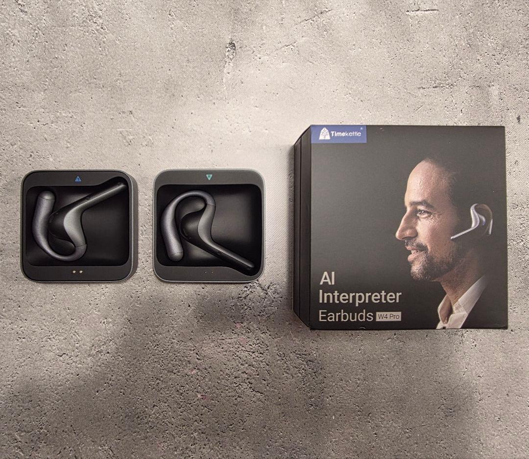 Timekettle W4 Pro 双方向同時翻訳ワイヤレスイヤフォン