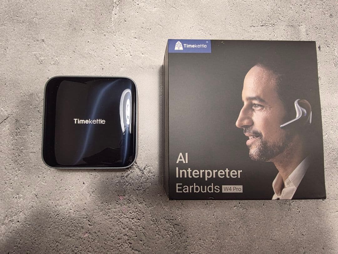 Timekettle W4 Pro 双方向同時翻訳ワイヤレスイヤフォン