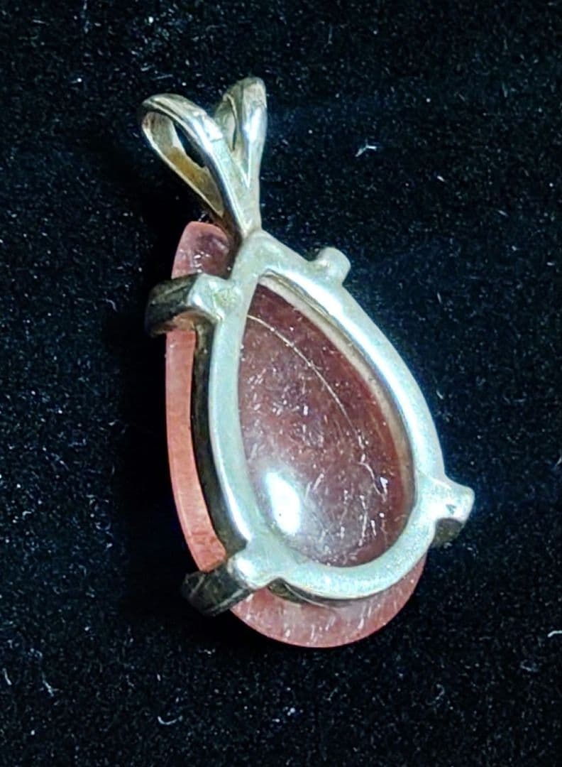 メキシコ産ストロベリークォーツ　ネックレス　ペンダントヘッド