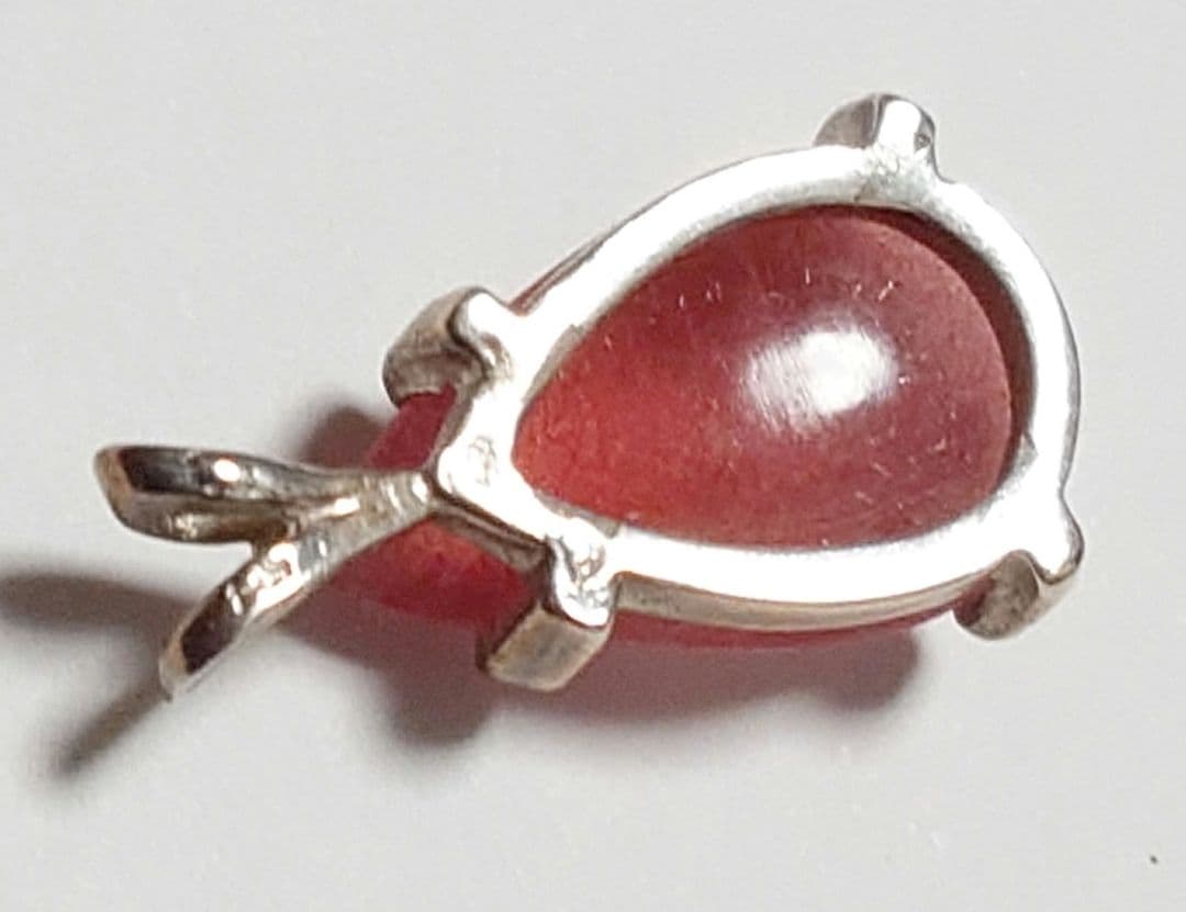 メキシコ産ストロベリークォーツ　ネックレス　ペンダントヘッド