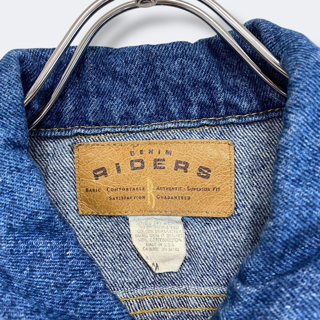 3点¥10,000 ビンテージ 古着 卸 レトロ 80's 花柄デニムジャケット