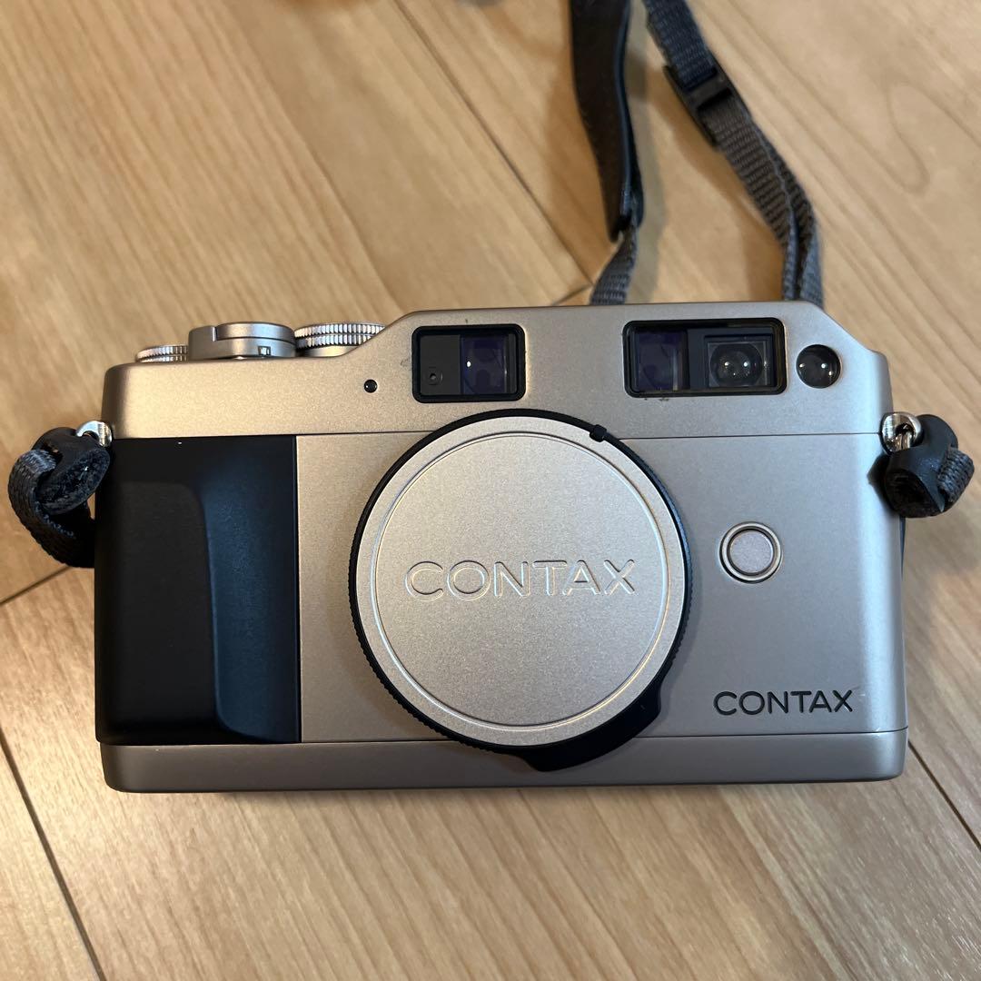 【ジャンク品】CONTAX G1 フィルムカメラ シルバー