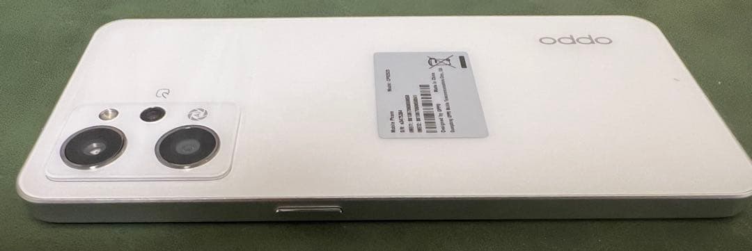 【美品 SIMフリー】OPPO Reno9A CPH2523 ホワイト一括購入