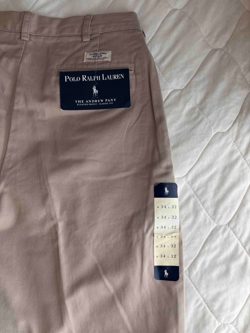 新品90s Polo Ralph Lauren ポロ ラルフローレン チノパンツ