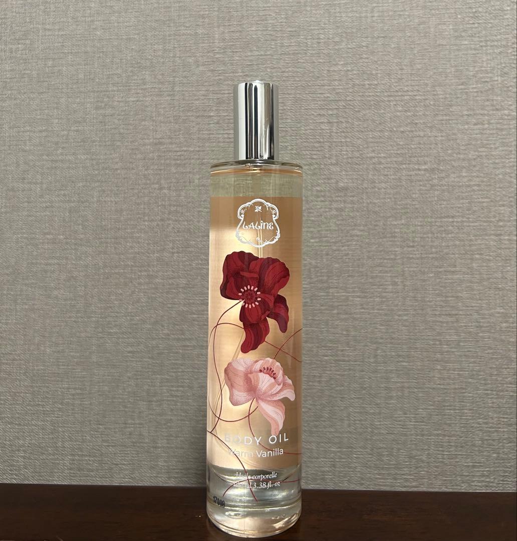 Lalineウォームバニラ ボディクリーム 、ハンドクリーム、ボディオイル